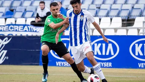 En la primera vuelta, el Recreativo gan&oacute; al Almer&iacute;a B./ Foto: ALBERTO DIAZ