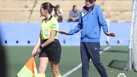 Antonio Toledo, en un lance del encuentro ante el Rayo./ lfp.es