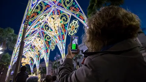 HUELVA, 23/12/18 HUELVA - INAUGURACION LUCES NAVIDAD HUELVA .
Foto: ALBERTO DIAZ / AYUNTAMIENTO DE HUELVA