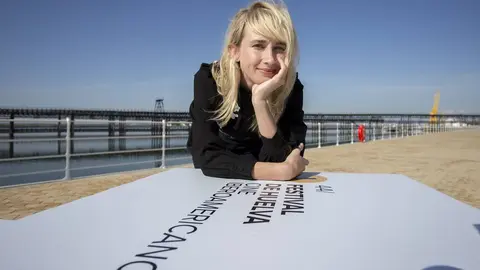HUELVA, 16/11/18 HUELVA - SESION FOTOGRAFICA Y RUEDA DE PRENSA INGRID GARCIA, PREMIO LUZ .
Foto: ALBERTO DIAZ / FESTIVAL DE HUELVA CINE IBEROAMERICANO
