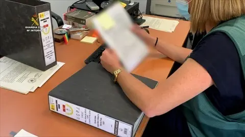 Estafa de una subdirector de banco