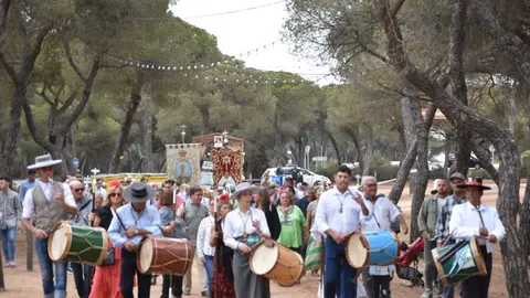 La Hermandad de la Virgen de los Remedios en la romer&iacute;a de la Santa Cruz de Punta