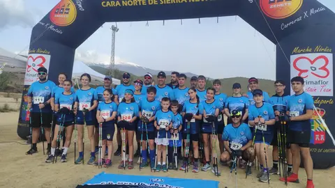 Deportistas del CD Multideporte Huelva