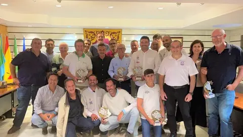 Entrega de trofeos