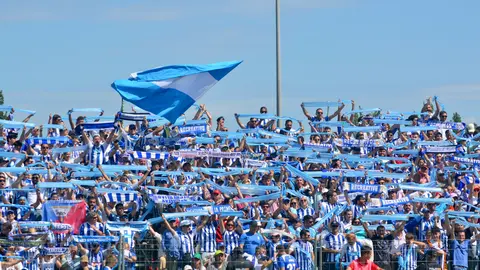 Recreativistas en C&aacute;ceres. Foto: Real Club Recreativo de Huelva