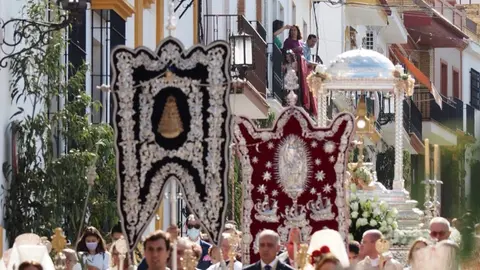 Procesi&oacute;n del Corpus Christi en Palos de la Frontera