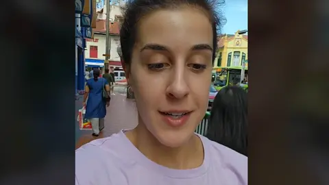 Carolina Mar&iacute;n agradece los mensajes de apoyo