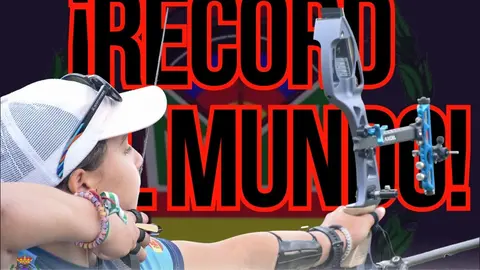 Marta Aznar bate un r&eacute;cord mundial. Foto: RFETA Archery Spain
