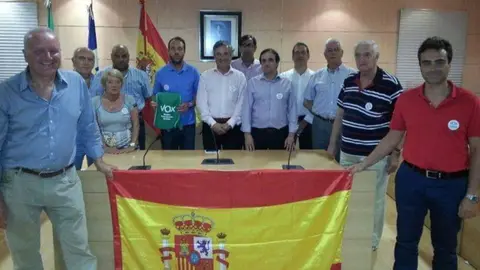 Representantes de Vox