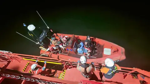 Rescate en la desembocadura del Piedras