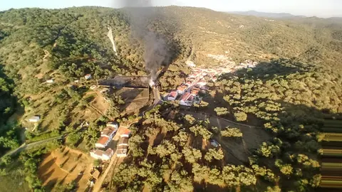 Incendio en Cortegana