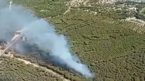 Nuevo incendio en Malpica