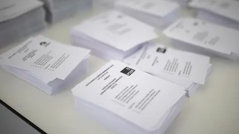 Papeletas del PSOE