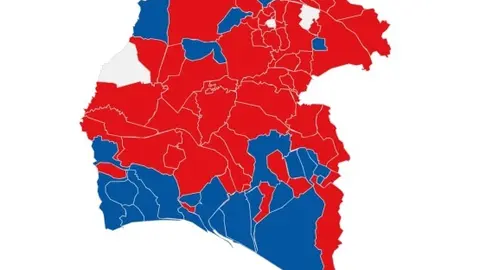 As&iacute; queda el mapa del 23J en la provincia de Huelva