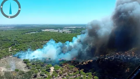 Incendio declarado este s&aacute;bado en Bonares