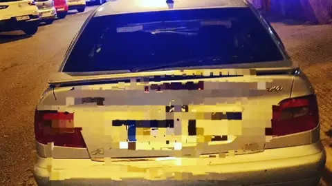 Veh&iacute;culo interceptado por la Polic&iacute;a Local de Huelva