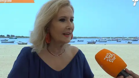 Nieves Herrero en el programa de Al Sol del Sur