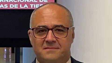Juan Isidoro Mu&ntilde;oz Chac&oacute;n. Foto: Colegio Oficial de Ingenier&iacute;a Geom&aacute;tica y Topogr&aacute;fica