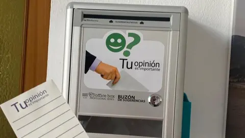 Buz&oacute;n de sugerencias en el Ayuntamiento de Aroche