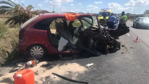 Accidente en Villarrasa