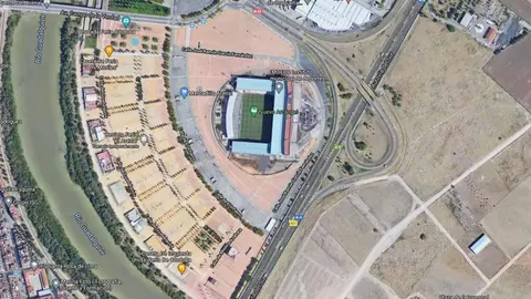 Vista a&eacute;rea de El Arenal y El Arc&aacute;ngel