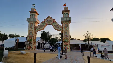 En el recinto ferial de La Palma del Condado se van ultimando los preparativos