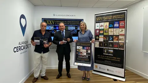 Presentaci&oacute;n cartel Jornadas de Arqueolog&iacute;a y Territorio de Aljaraque