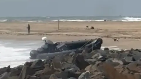 Narcolancha en Isla Canela