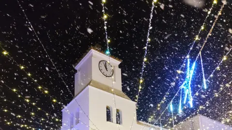 Gran nevada en Aroche