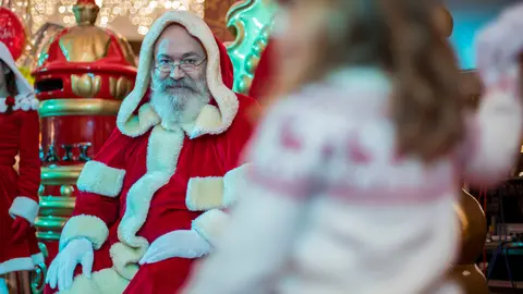 Pap&aacute; Noel en el Holea