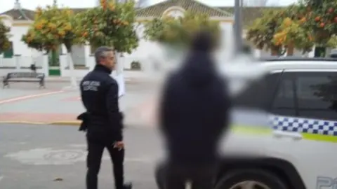 Foto: Redes sociales de la Jefatura de la Polic&iacute;a Local de Hinojos