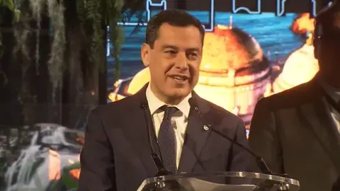 Juanma Moreno en Fitur 2024