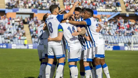 La temporada del Recre ha llegado a su fin y ahora toca decidir el mejor gol del curso. Fuente: Imagen de archivo