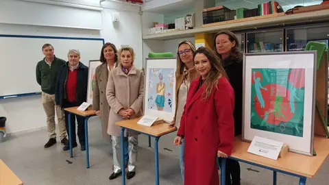 Exposici&oacute;n en IES Fuente Juncal de Aljaraque