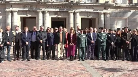 Minuto de silencio en Huelva capital