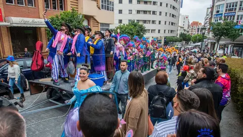 Cinco carrozas y tres bateas para las agrupaciones integran la comitiva del Carnaval de Calle de Huelva que arranca este fin de semana. Foto: Ayuntamiento de Huelva