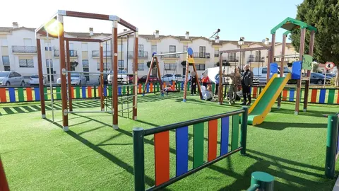 Nuevo parque infantil en Lepe. Foto: Ayuntamiento de Lepe