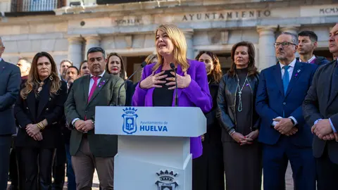 Pilar Miranda, alcaldesa de Huelva, en el D&iacute;a de la Mujer