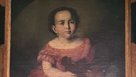 Retrato pintado por Gaspar Rasgado