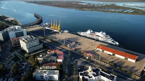 Imagen de archivo del Puerto de Huelva