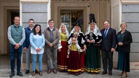 Presentaci&oacute;n de la romer&iacute;a de la Virgen de la Pe&ntilde;a de Puebla de Guzm&aacute;n