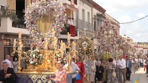 Cruces de Mayo de Bonares. Foto: Condavisi&oacute;n