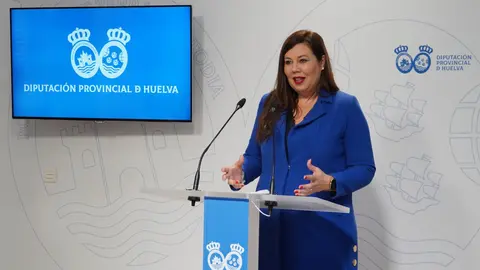 Roc&iacute;o Moreno, portavoz del grupo popular de la Diputaci&oacute;n de Huelva