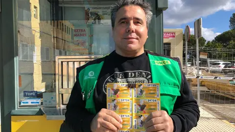El vendedor que ha dado el premio en Riotinto