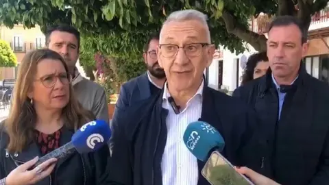 Juan Antonio Garc&iacute;a, alcalde de Bonares