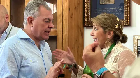 Jos&eacute; L. Sanz y Susana D&iacute;az en El Roc&iacute;o