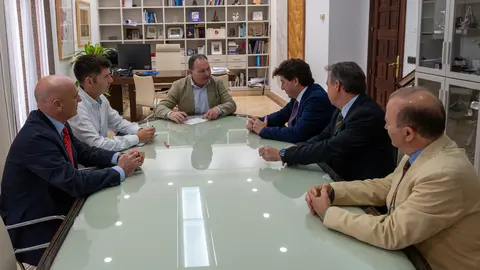 Reuni&oacute;n de la Diputaci&oacute;n de Huelva con Cepsa