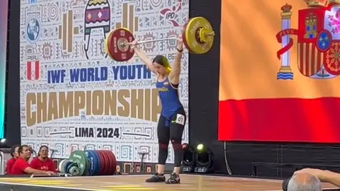 Athenea Santana llega al Campeonato de Europa sub-17, tras el oro en el Campeonato absoluto de Espa&ntilde;a y un sexto puesto en el Mundial sub-17. Fuente: Imagen de archivo