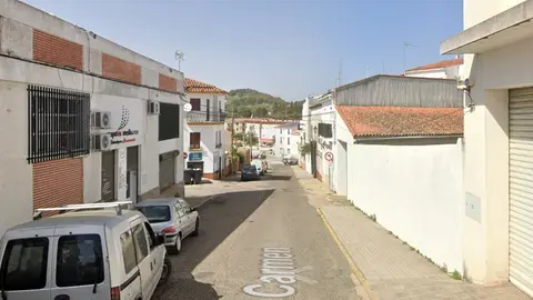Calle en la que se ha registrado el accidente