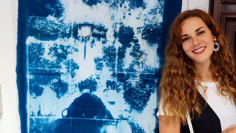 La artista onubense Nuria Pazos